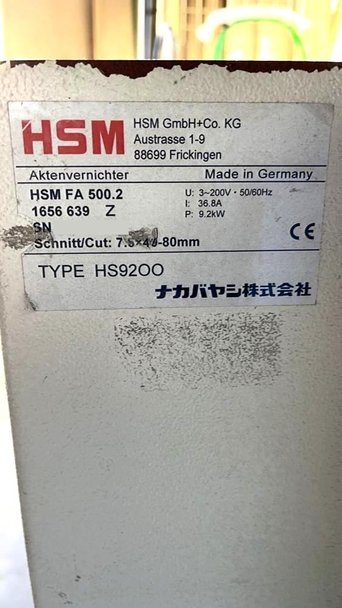 HSM製粉砕機の詳細画像｜1枚目
