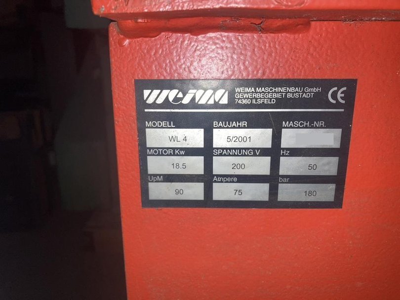 WEIMA製粉砕機の詳細画像｜1枚目